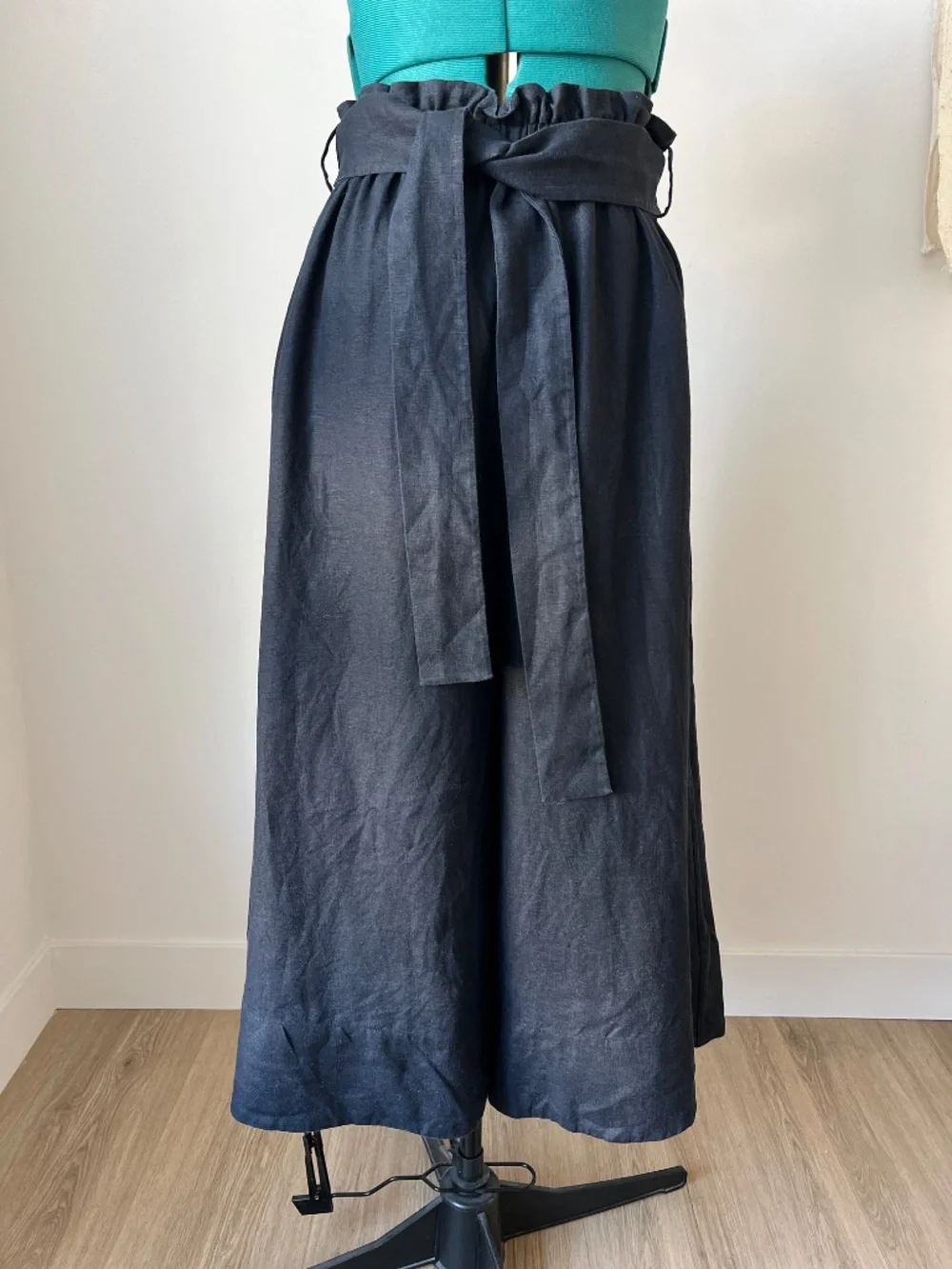 Cos Wide-Legged Linen Trousers, US size 8
